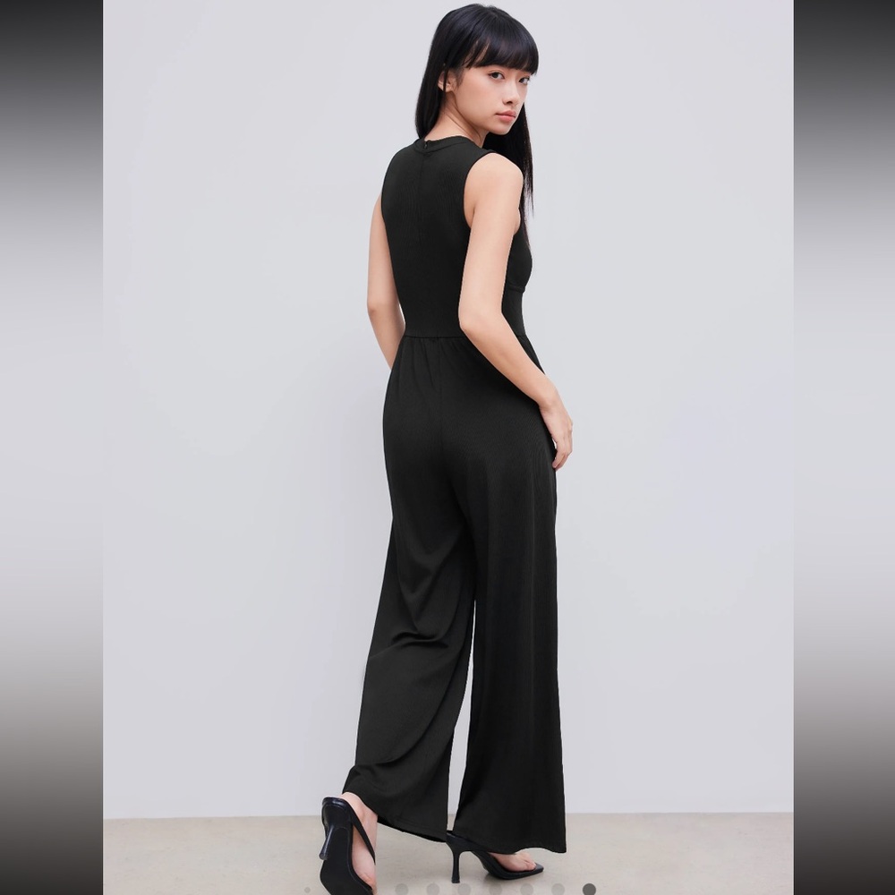 Cider Black Sleeveless Jumpsuit - Picture 7 of 7